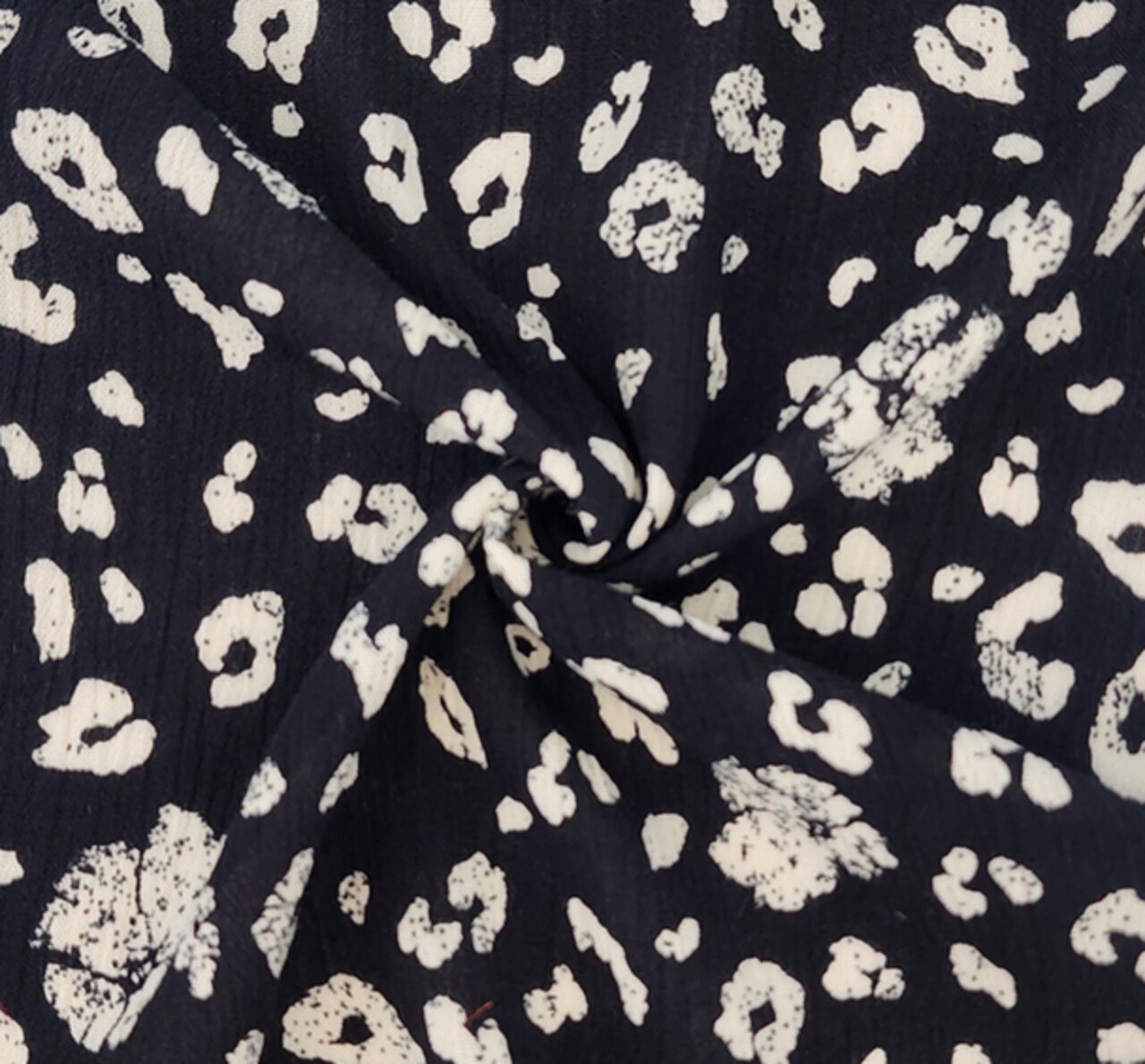 1 Yard Polar Night Rayon Crinkle Apparel Fabric 50/52 inches Width